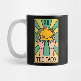 The Taco Tarot Card Funny Mug